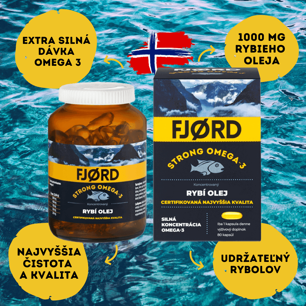Fjord Omega uzivanie vyhody